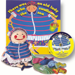 Old Lady who swallowed the Sea Story Telling Set (Soft Cover)