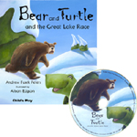 Bear & Turtle & the Great Lake Race Book & CD