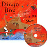 Dingo Dog and the Billabong Storm book & CD