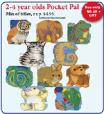 2 - 4 years Pocket Pals