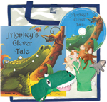 Monkey's Clever Tale Storybag